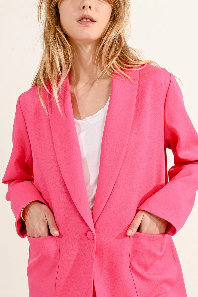 1-BUTTON BLAZER