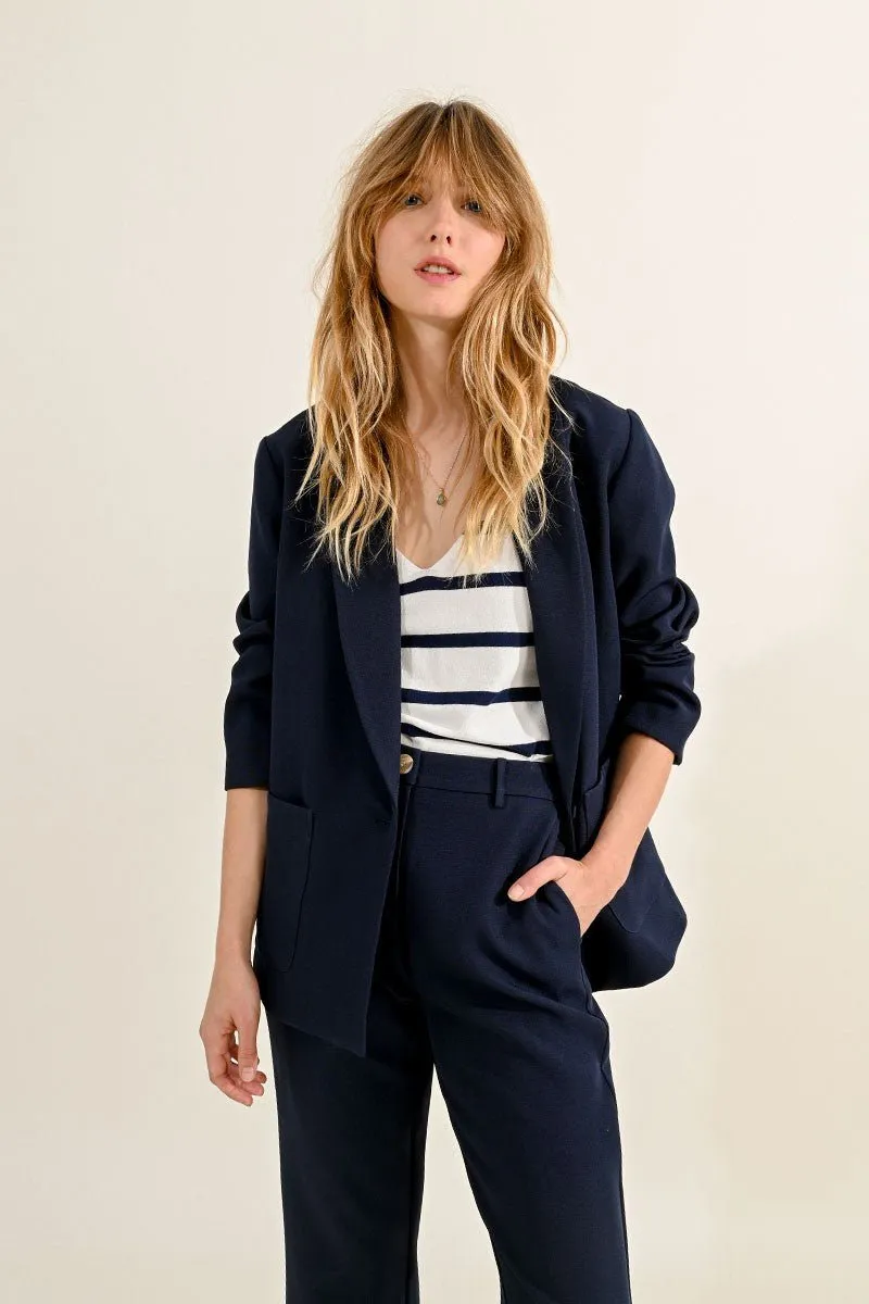 1-BUTTON BLAZER