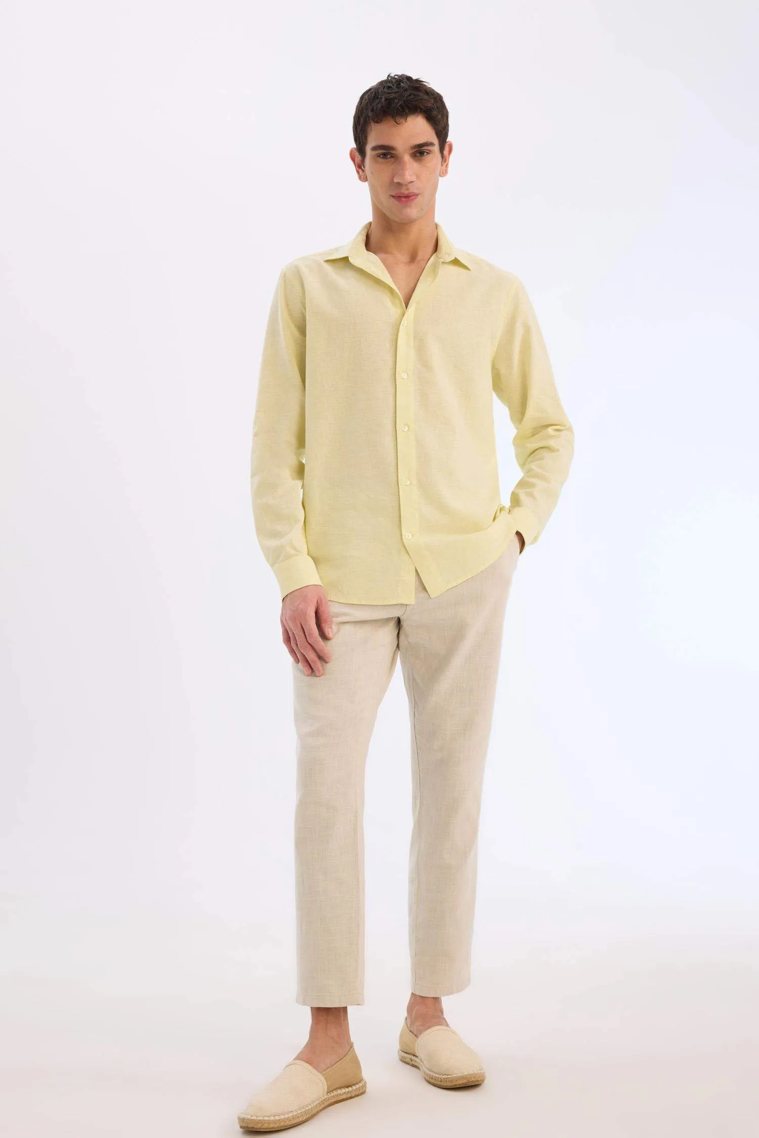 100% Cotton Summer Waisty Strap-on Jogger Pants Slim Fit Fit Fit Fit Fit With Flat Leg Pocket
