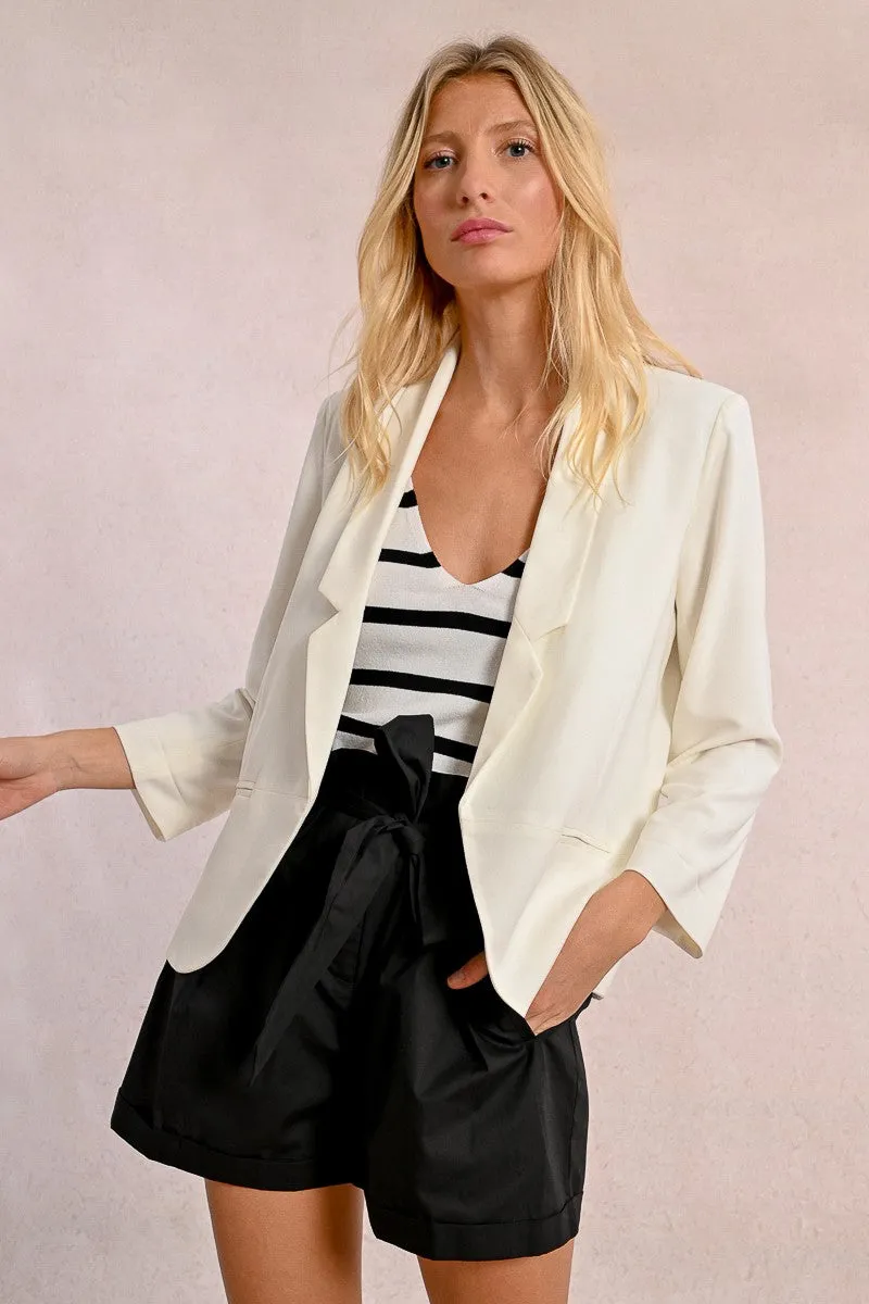 3/4 SLEEVE BLAZER