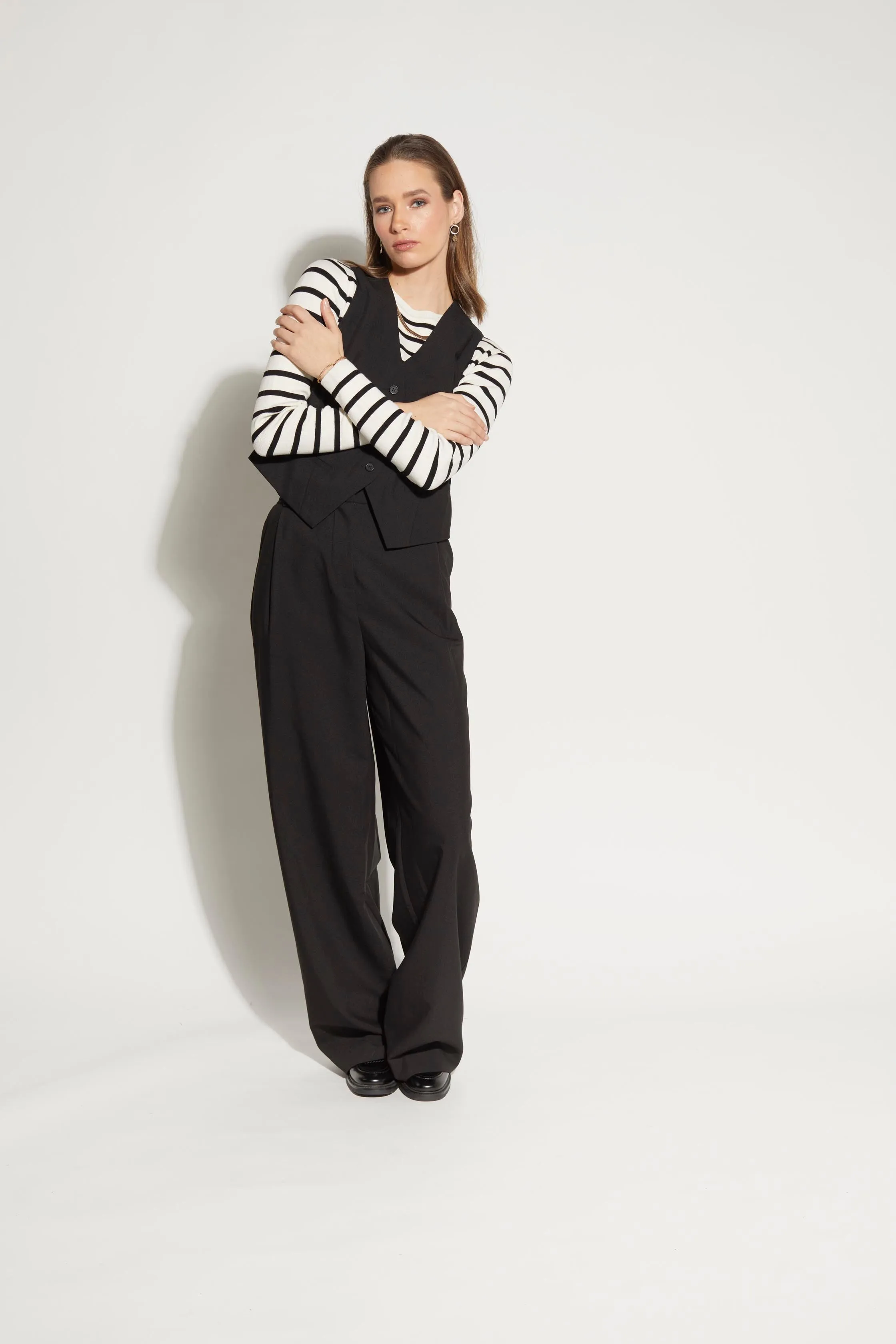 5055L - Cardinal Waistcoat - Black