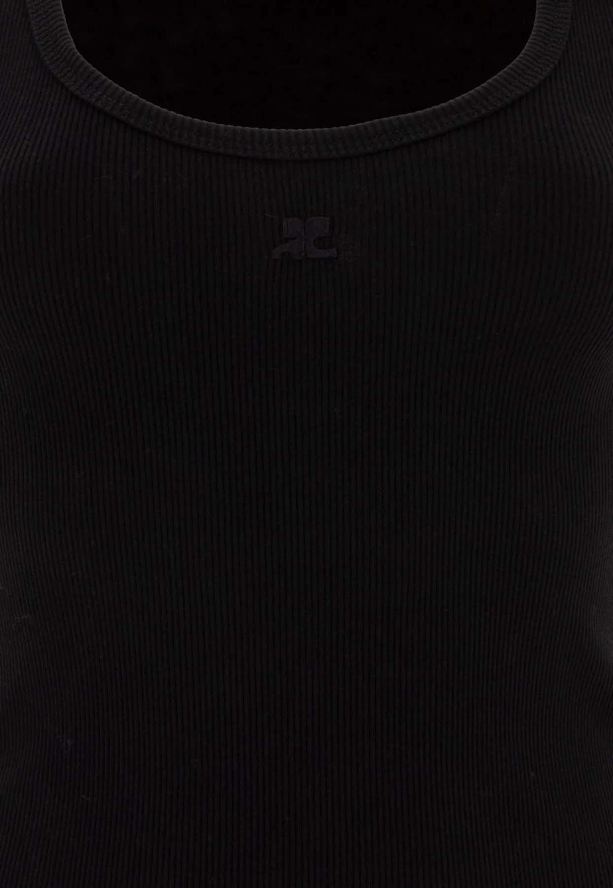 90s Deconstructed Ribbed Tank Top