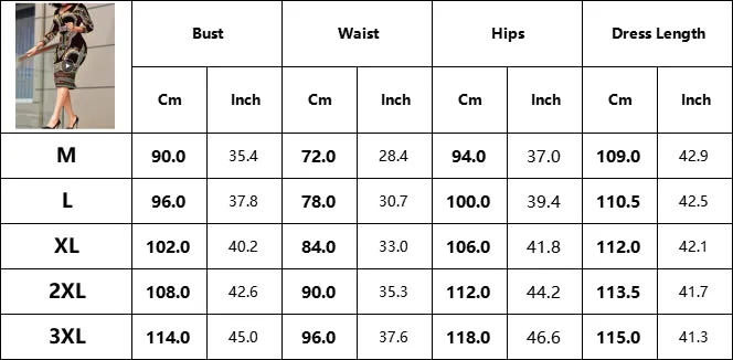 African Ladies Dresses Elegant Wrist High Waist V Neck Vintage Working Dress