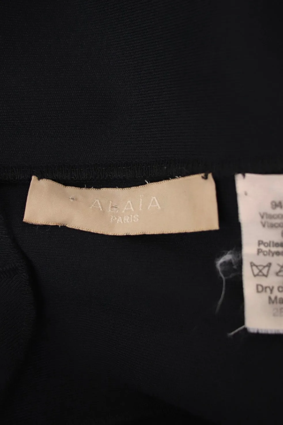 Alaïa Fitted Midi Dress