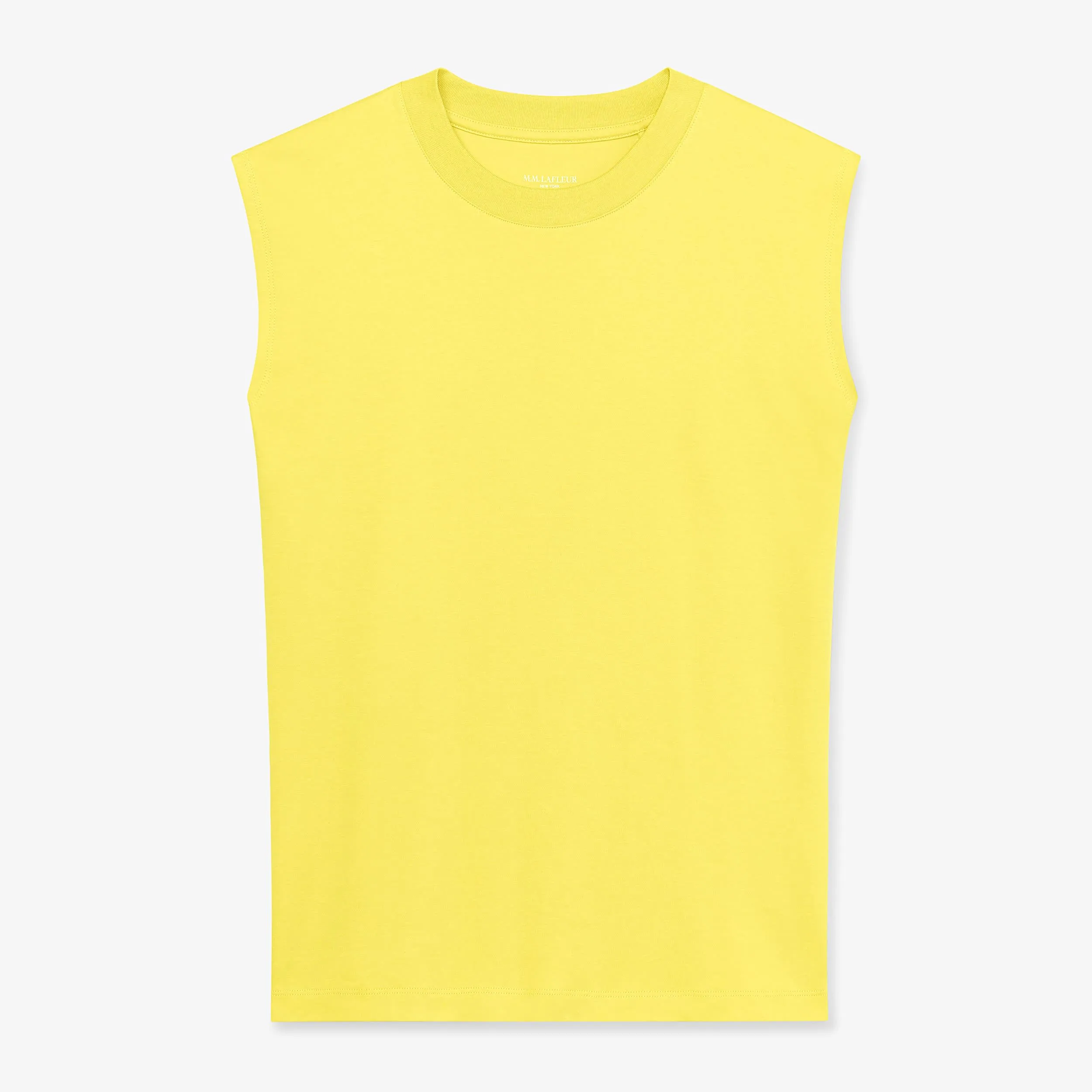 Alina Muscle Tee - Pima Cotton :: Sunshine