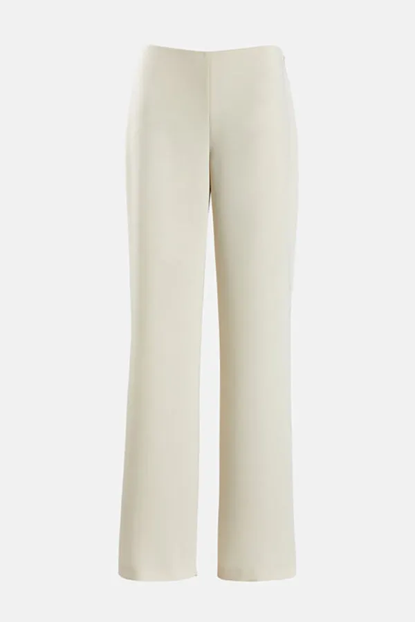 ANIS I IVORY FLOWING TROUSERS