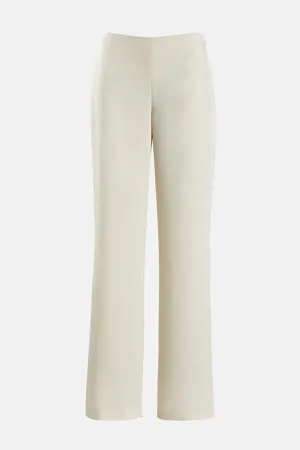 ANIS I IVORY FLOWING TROUSERS