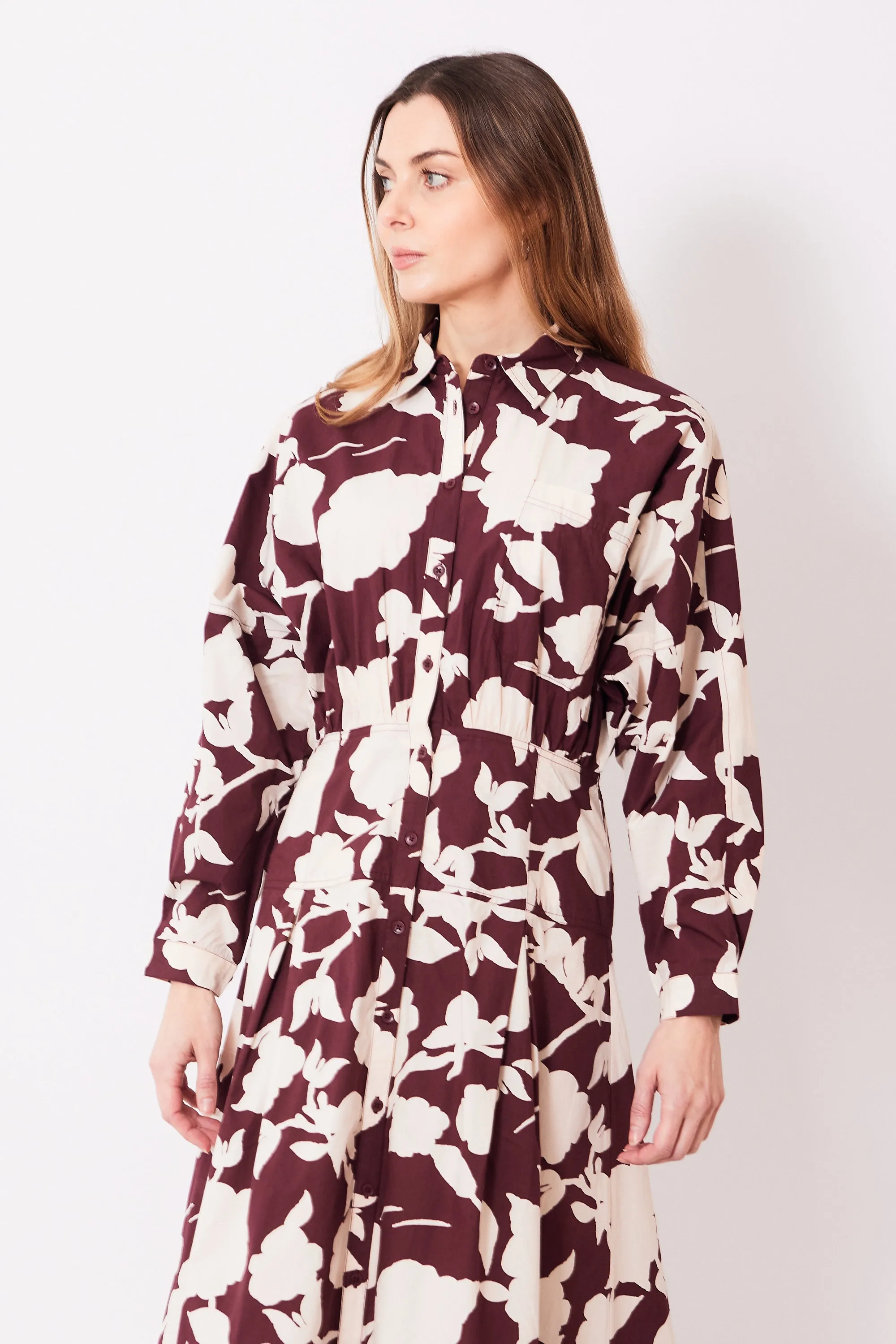 Apiece Apart Pietra Maxi Shirt Dress