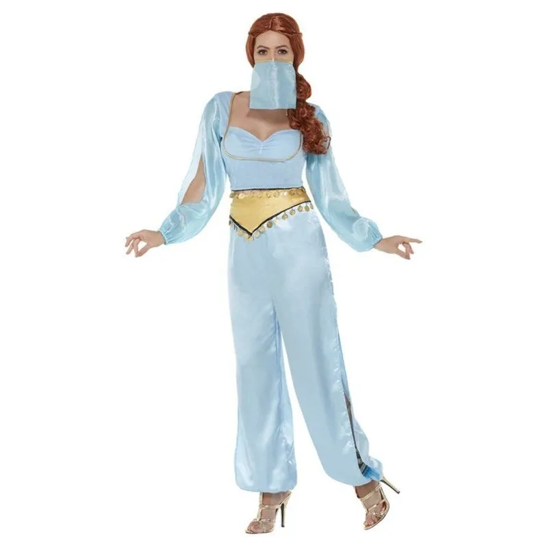 Arabian Princess Costume, Light Blue