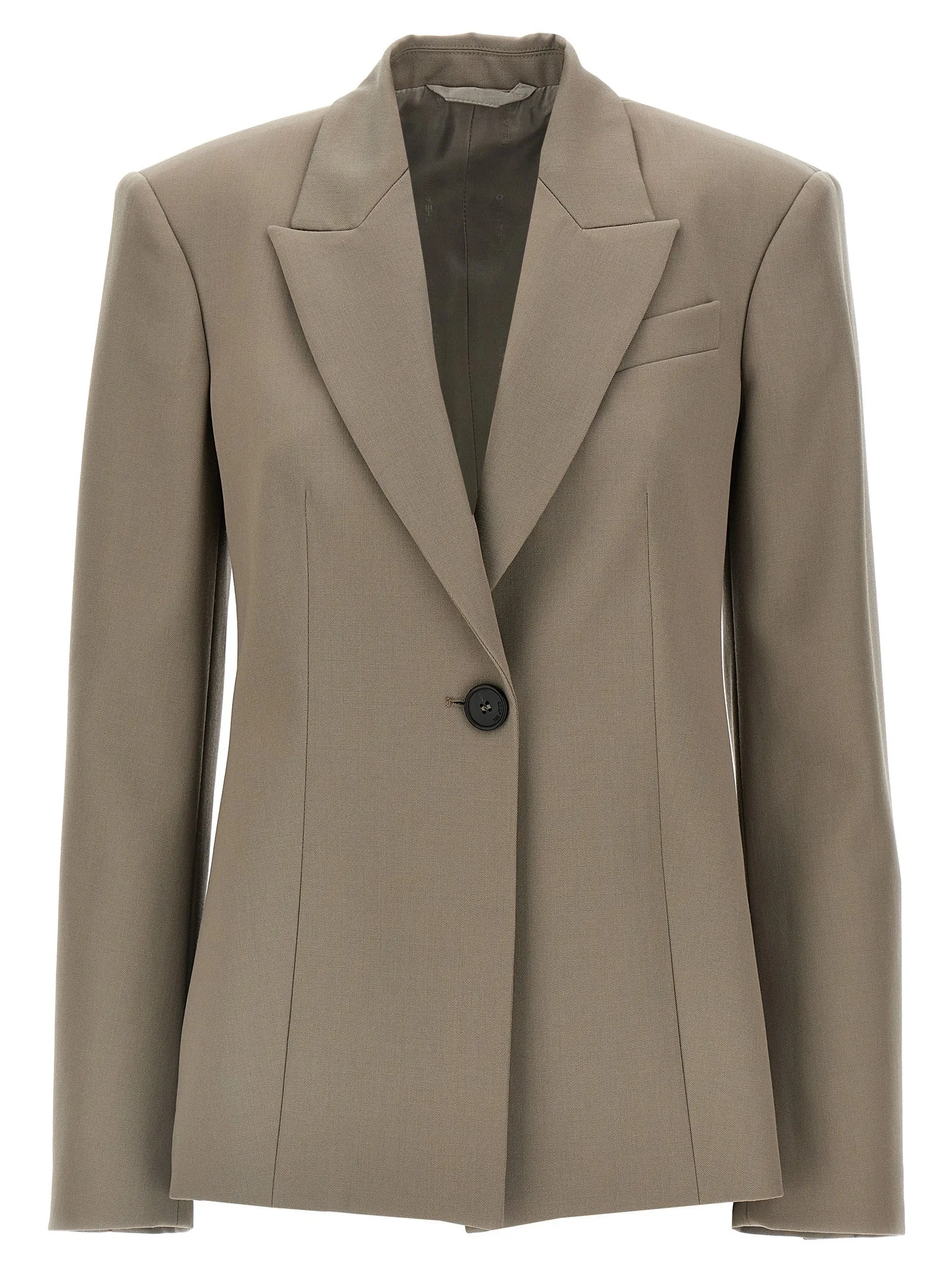 Attico single breasted ull blazer