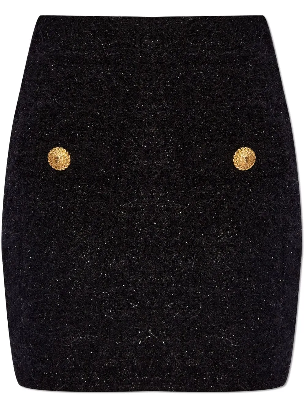 Balmain Black Skirt