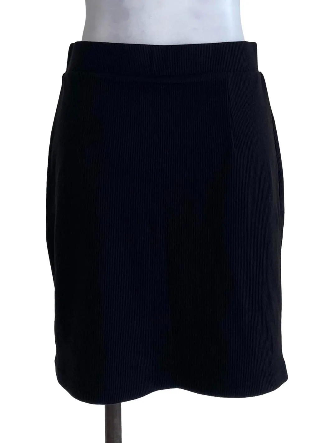 Black Bengal Stripe Skirt