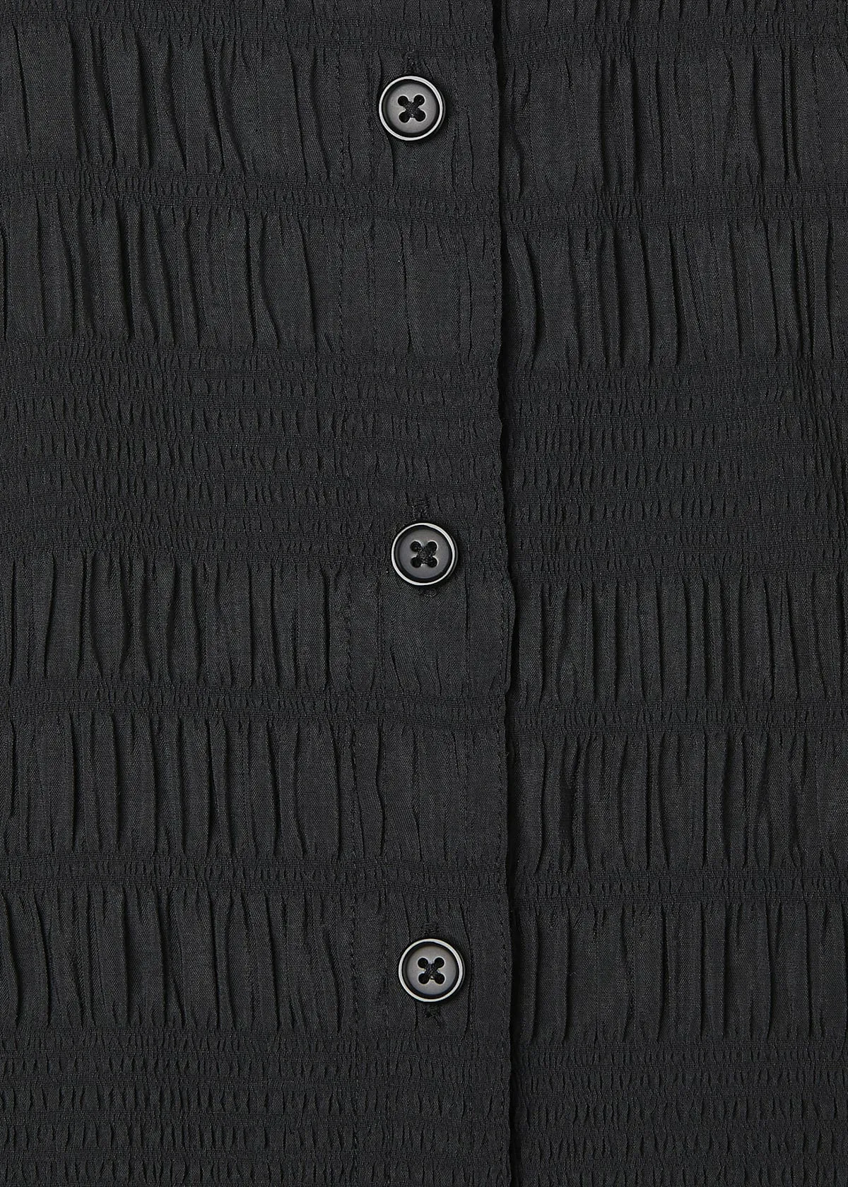 Black Sienna Plisse Midi Skirt