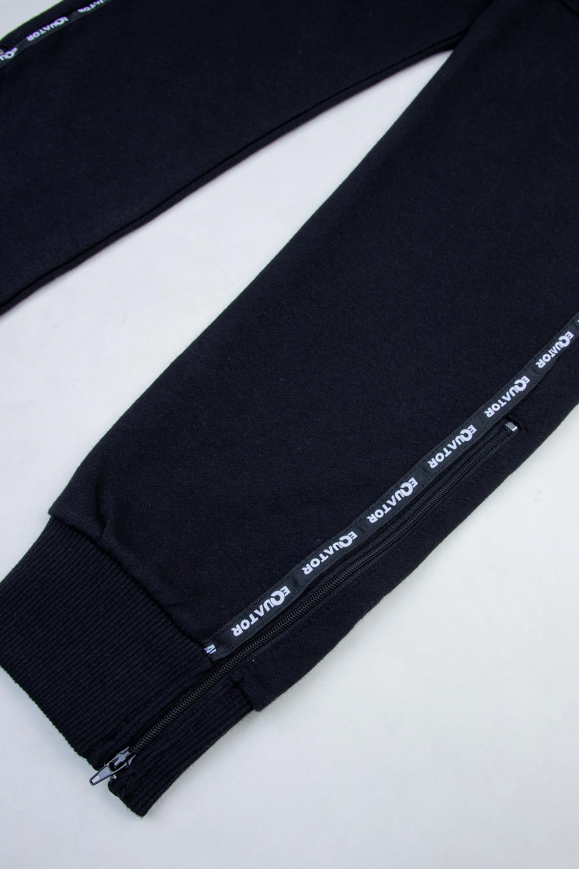 Black Terry Trousers