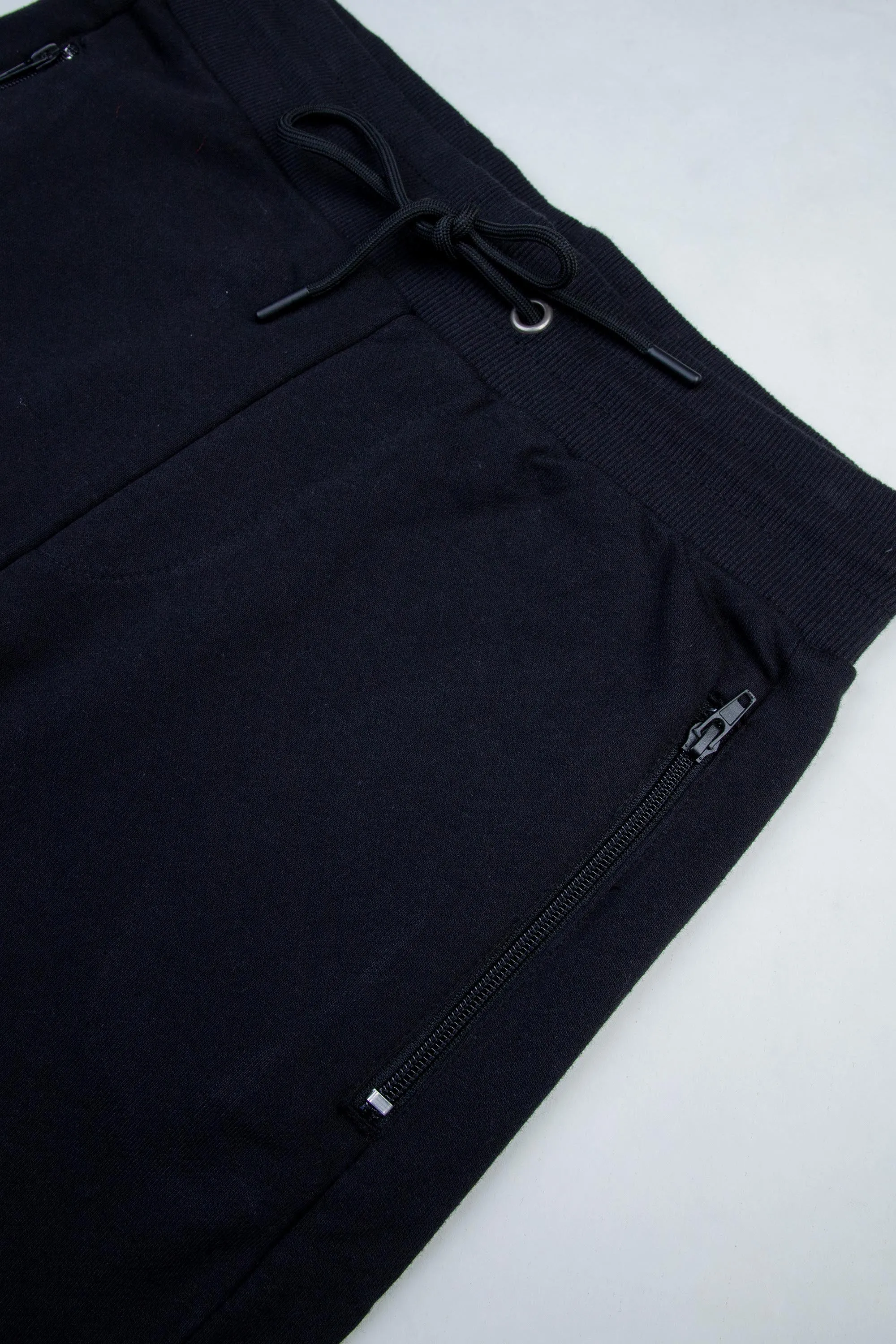 Black Terry Trousers