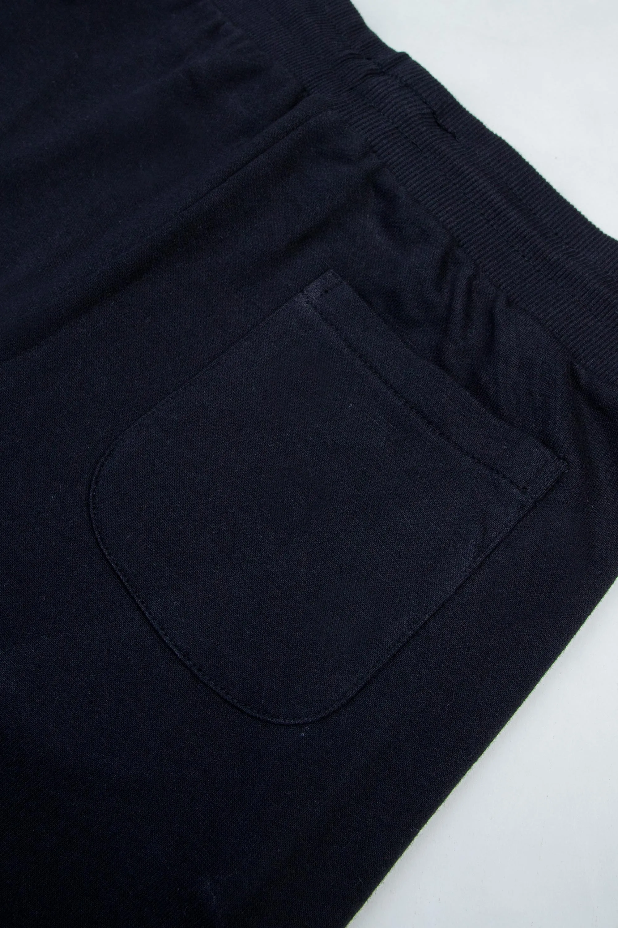 Black Terry Trousers