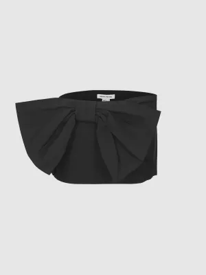 Bow Decor Straight Skirts