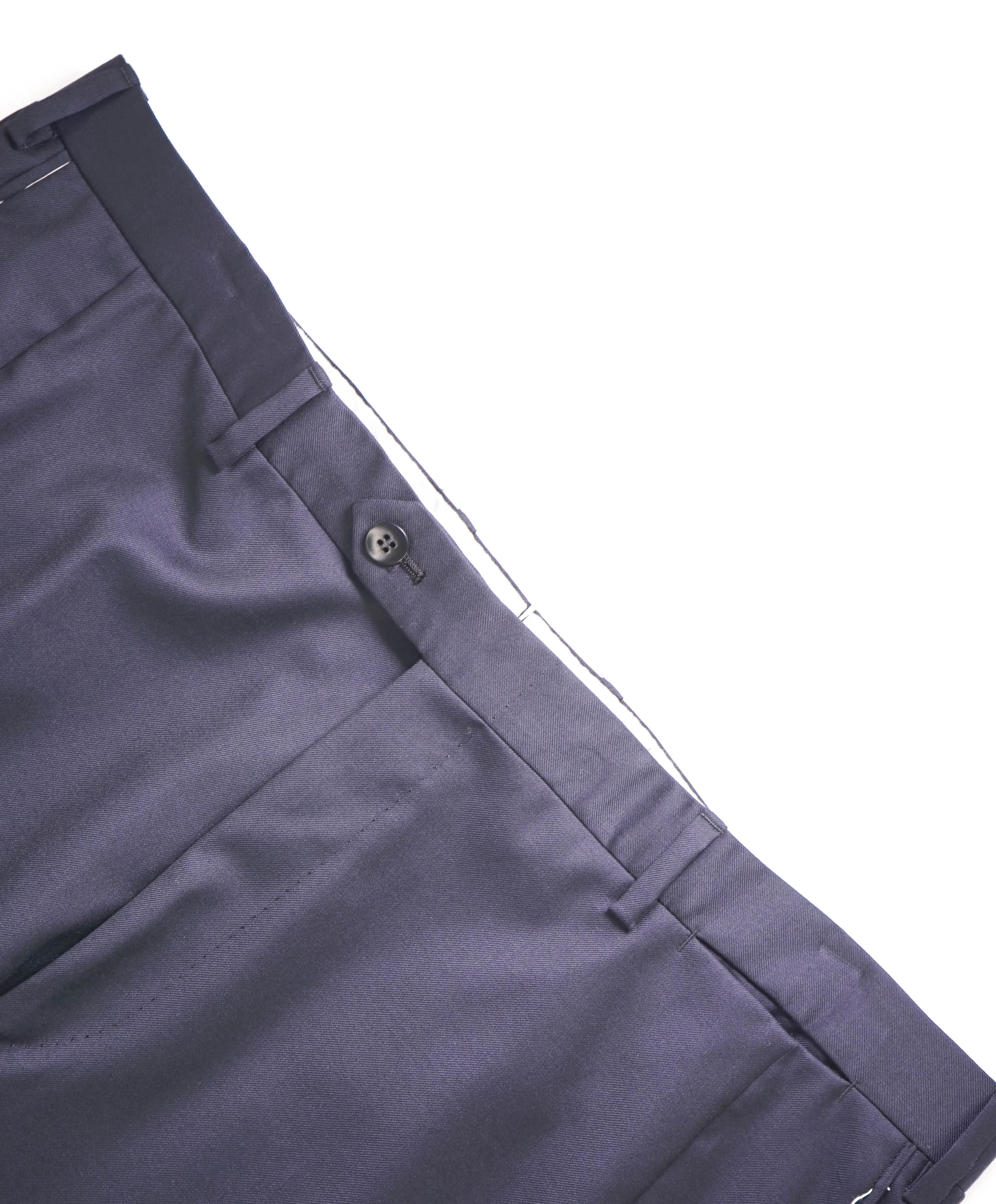 BRIONI - Super 150's SILK LINED "PHI" Navy Blue Dress Pants - 40W