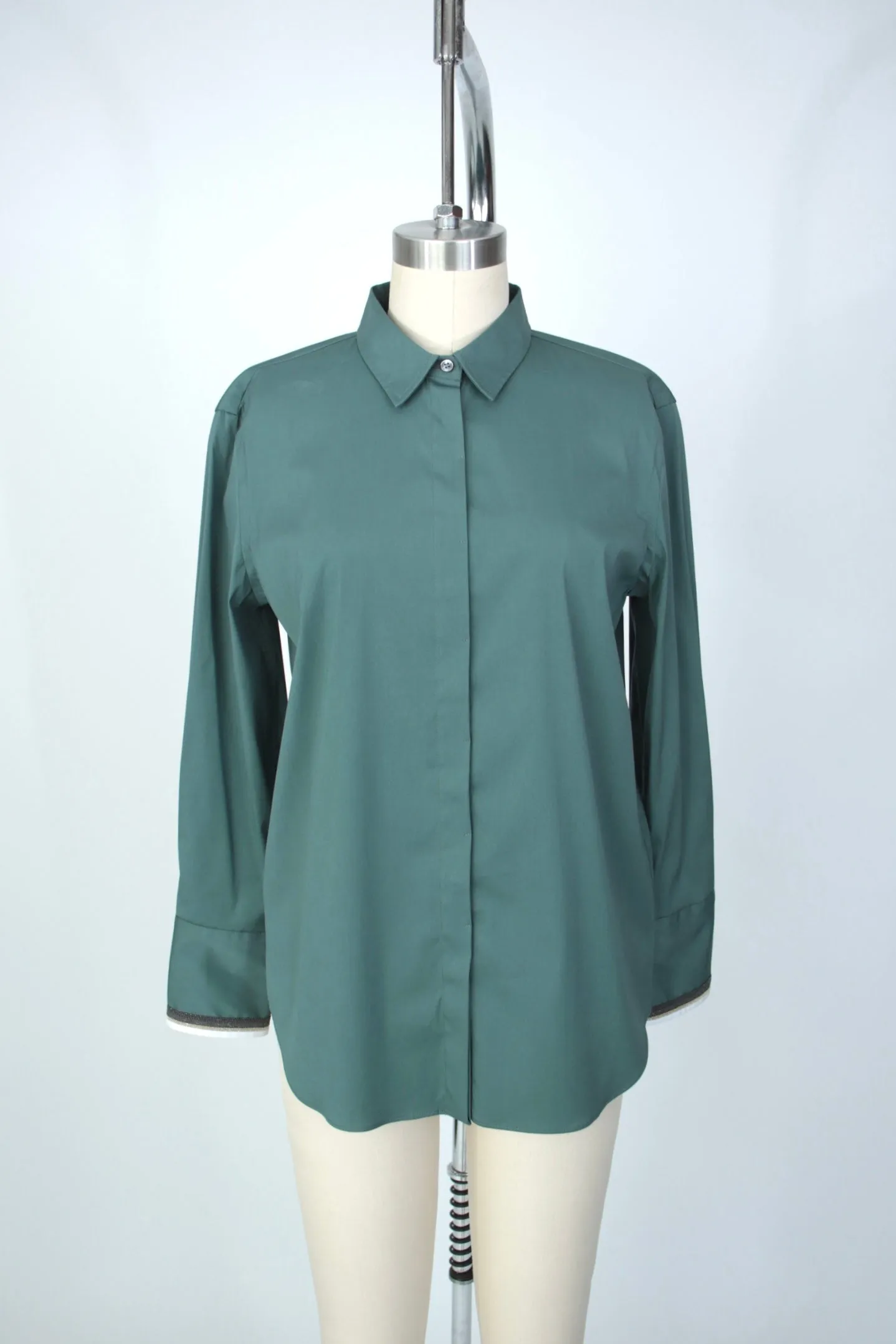 Brunello Cucinelli Monili Cuff Shirt*