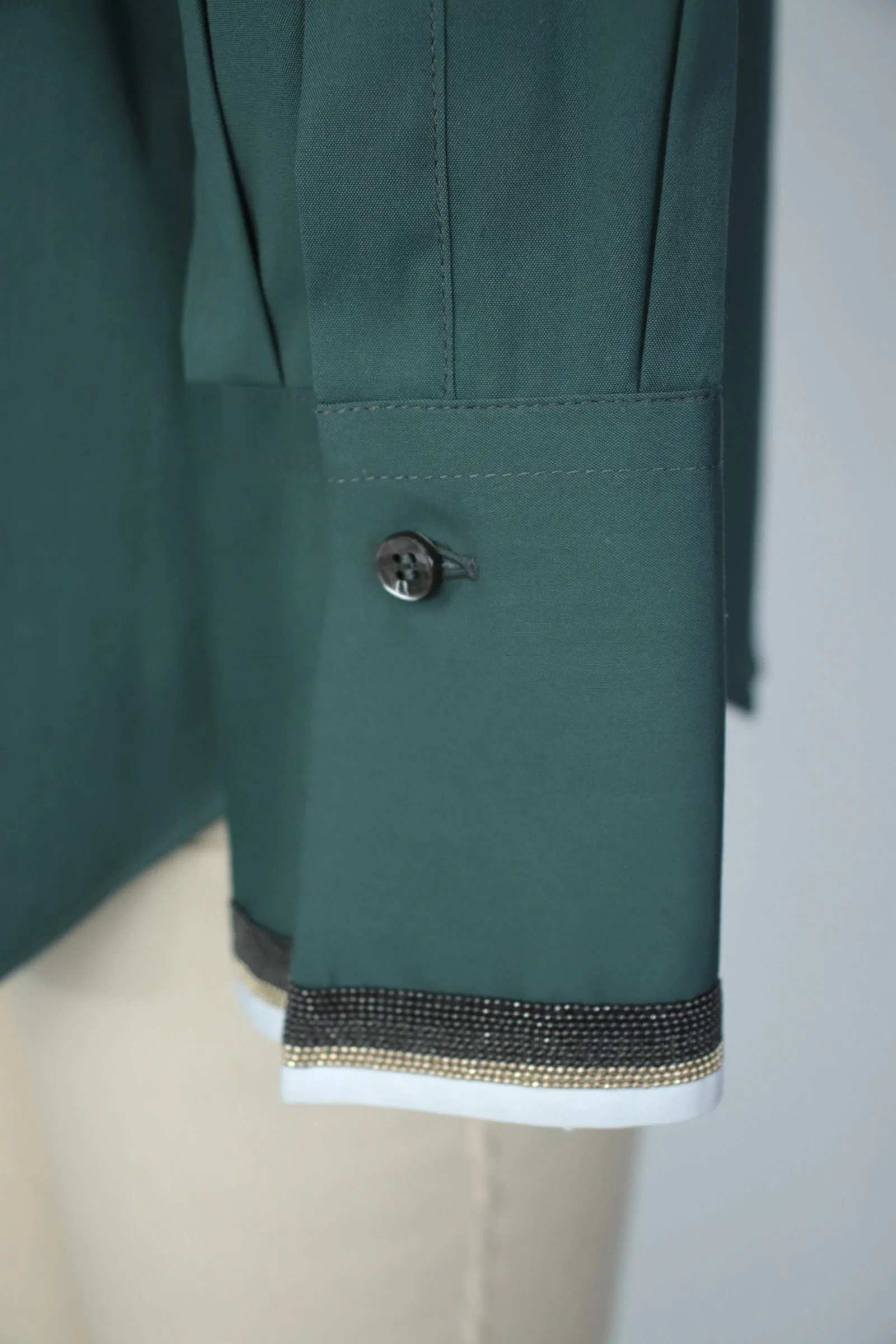 Brunello Cucinelli Monili Cuff Shirt*