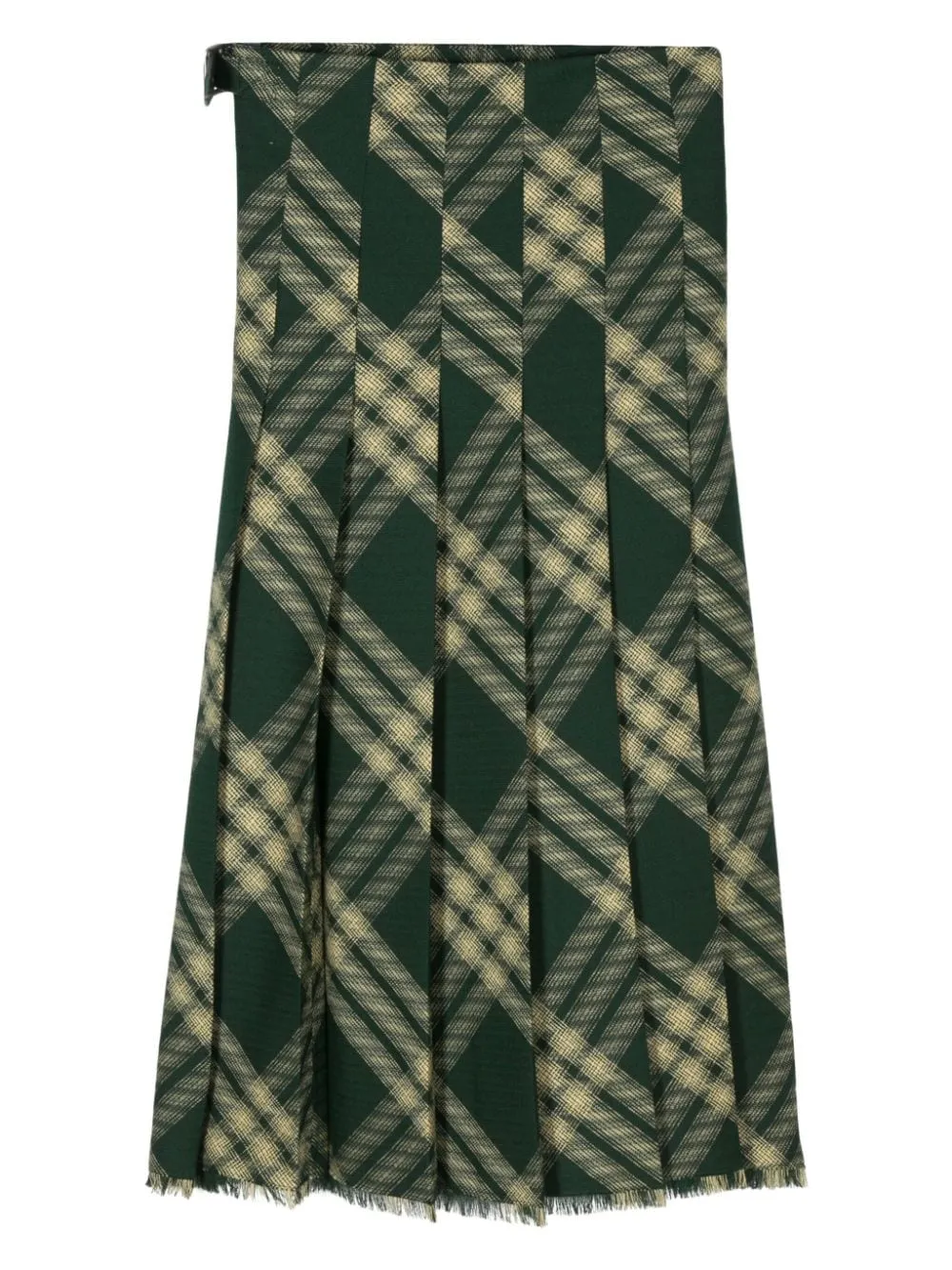 Burberry Green Skirt
