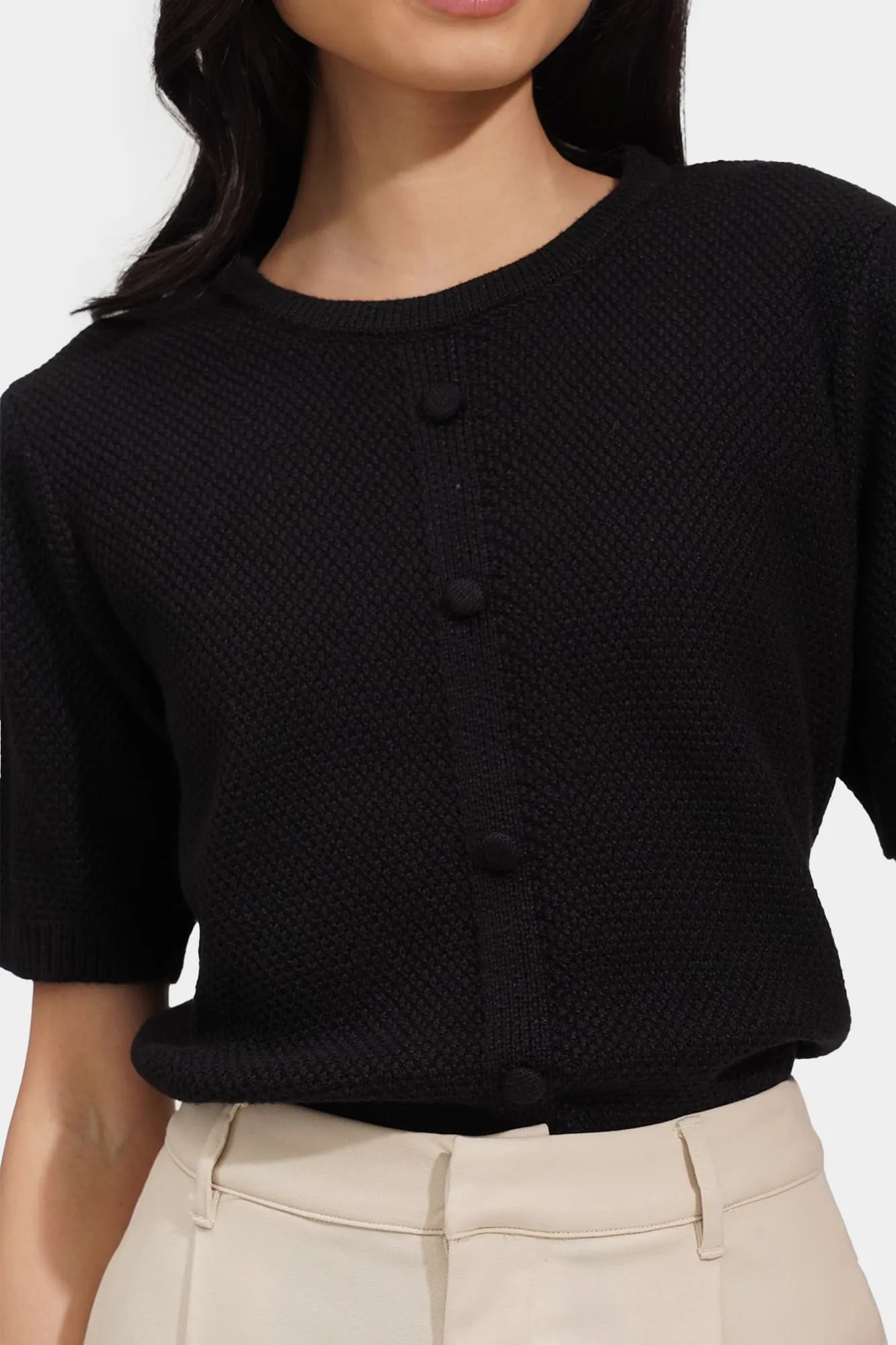 Button Down Tee