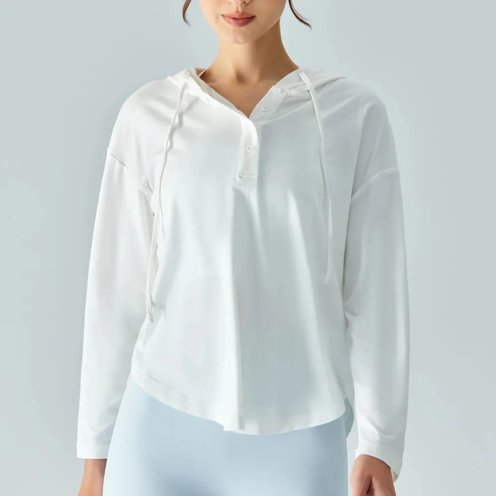 Button Up Hoodie