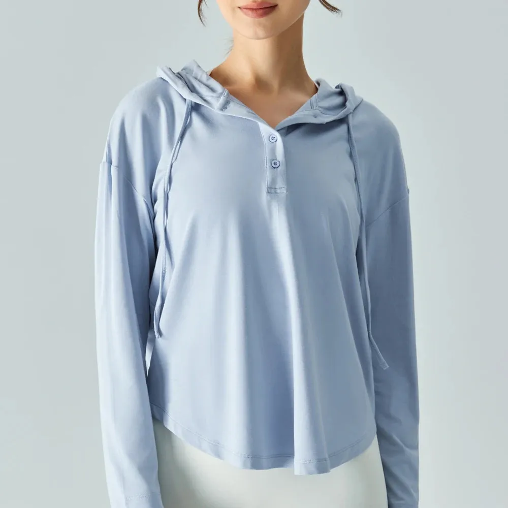 Button Up Hoodie