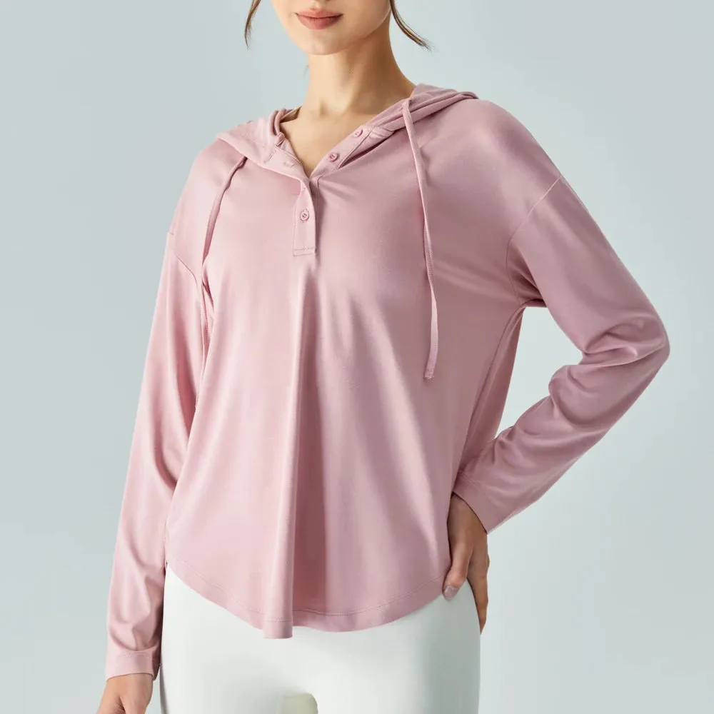 Button Up Hoodie
