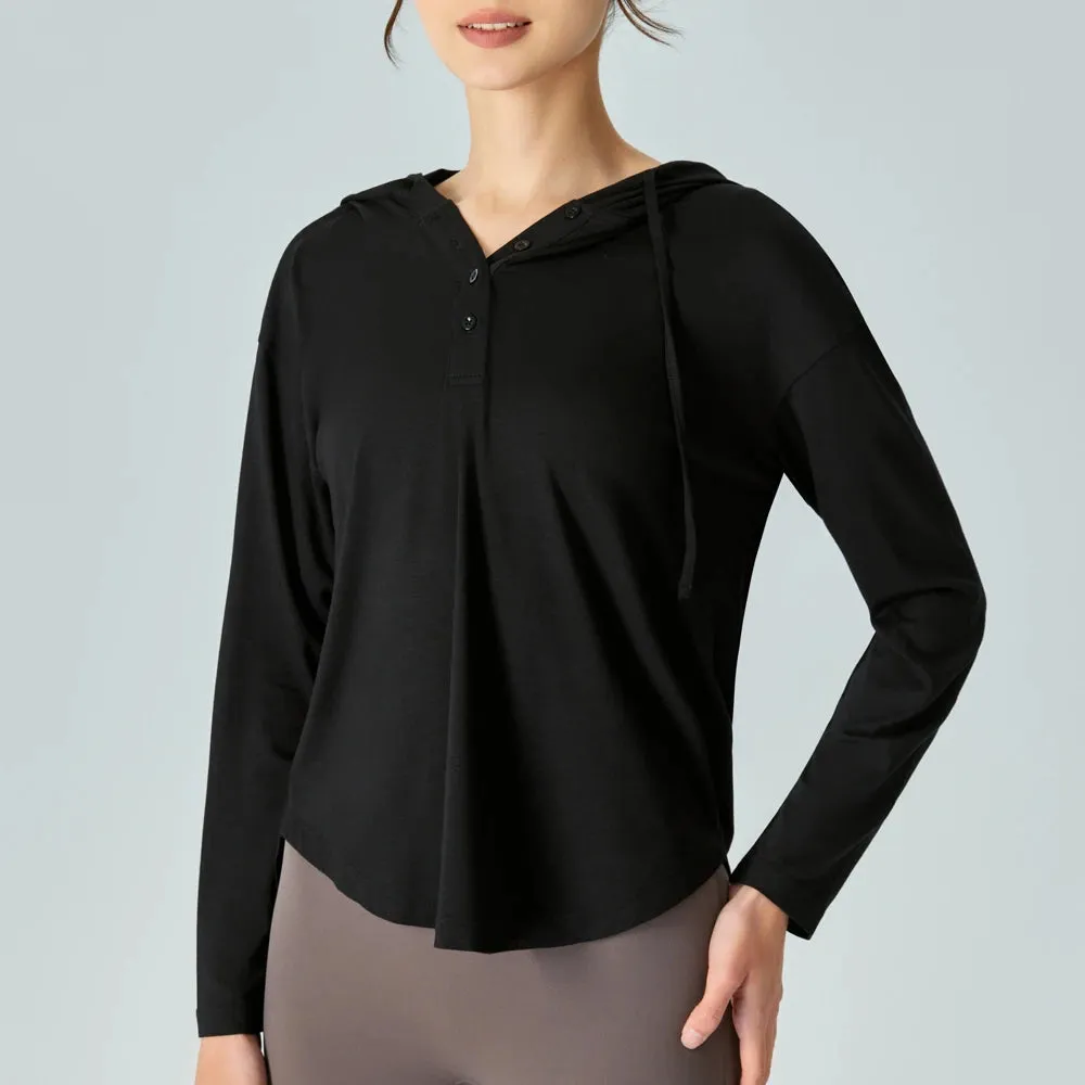 Button Up Hoodie