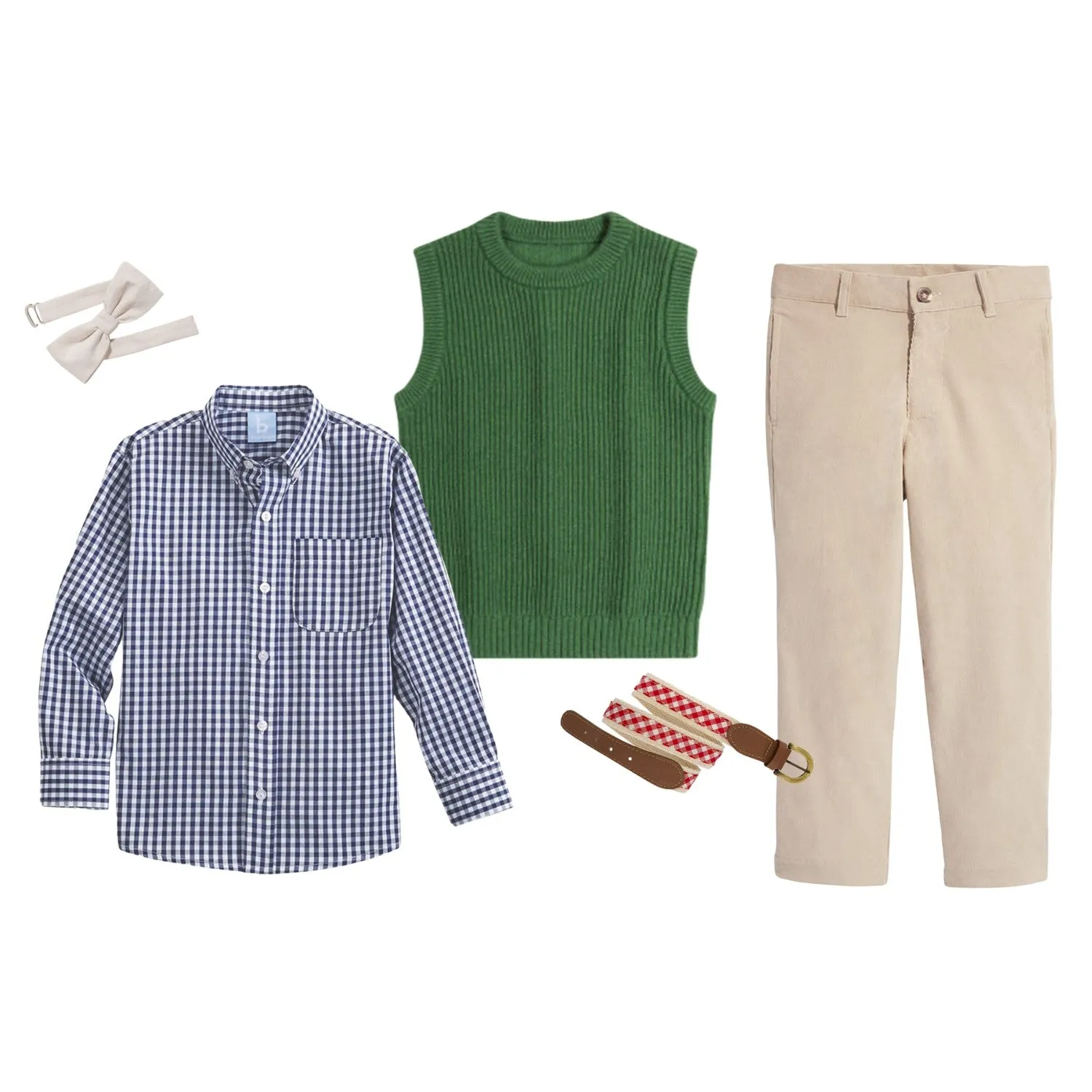 Buttondown Shirt -- Navy Soft Check