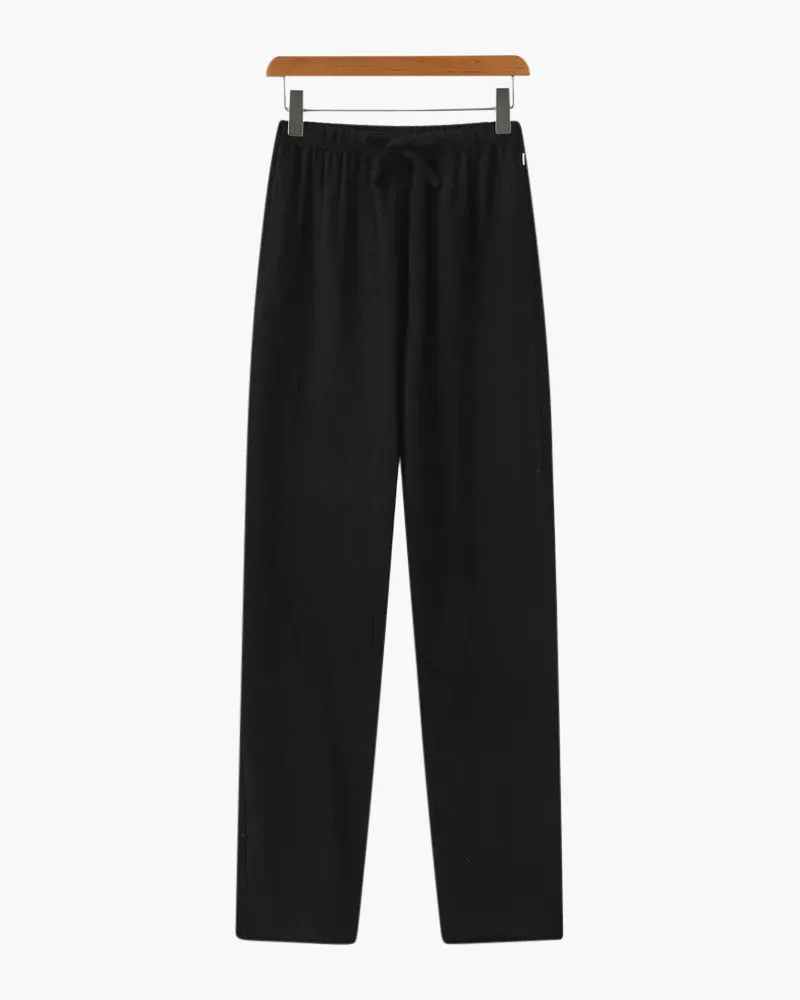 CALIZÉ | Linen Slim-Fit Trousers