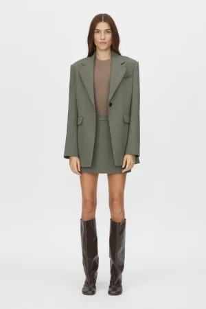 Camilla and Marc | Annick Blazer - Sacramento Green