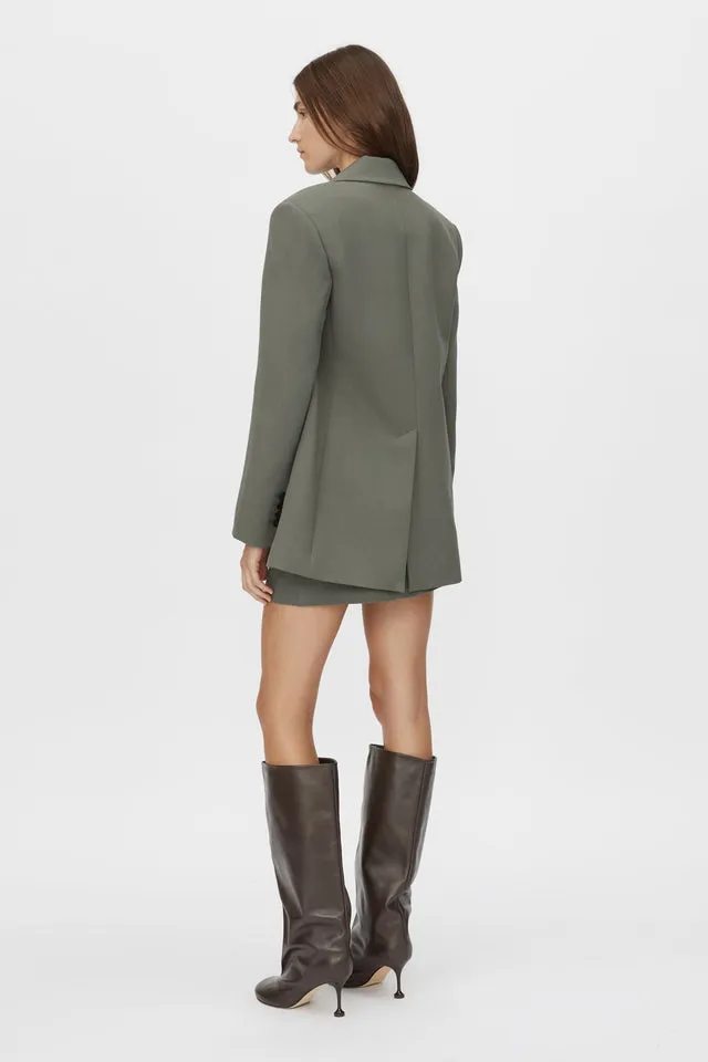 Camilla and Marc | Annick Blazer - Sacramento Green