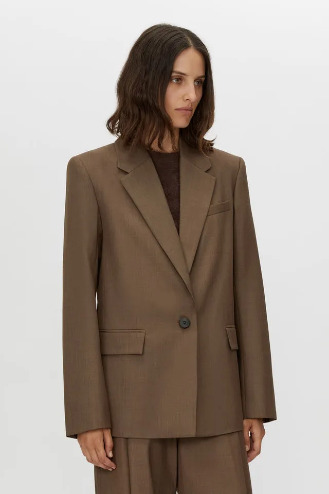 Camilla and Marc | Emmett Blazer - Coffee