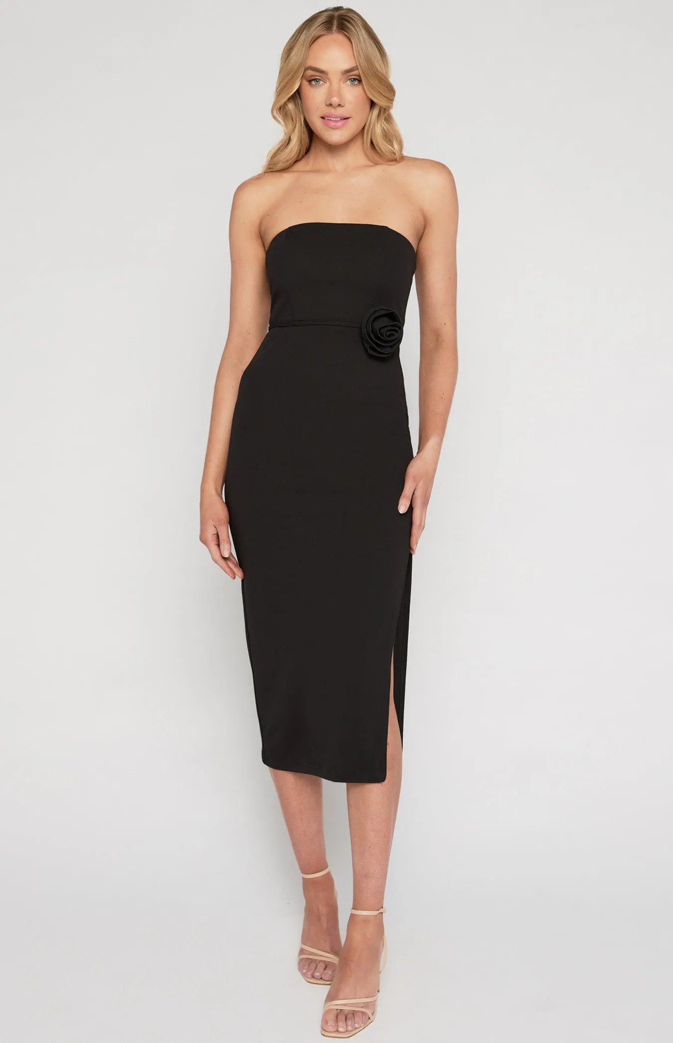 CATHERINE ROSE TIE DRESS