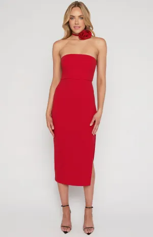 CATHERINE ROSE TIE DRESS