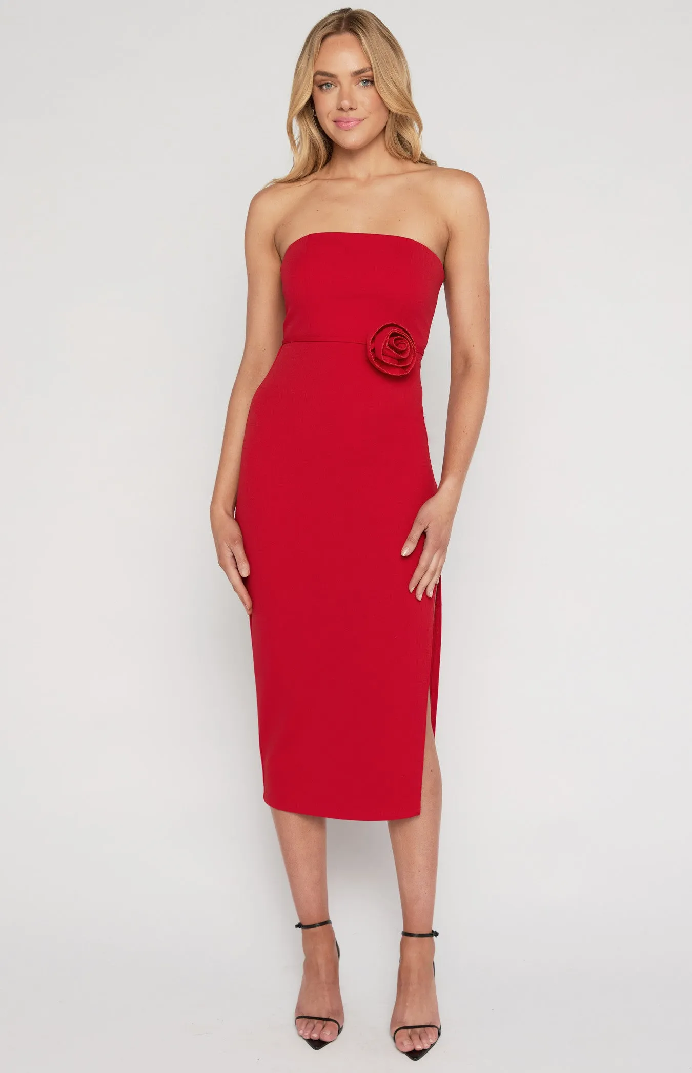 CATHERINE ROSE TIE DRESS