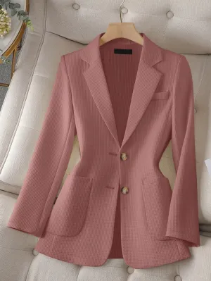 Chaqueta Elegante de Traje para Mujer - Cherry Vibes