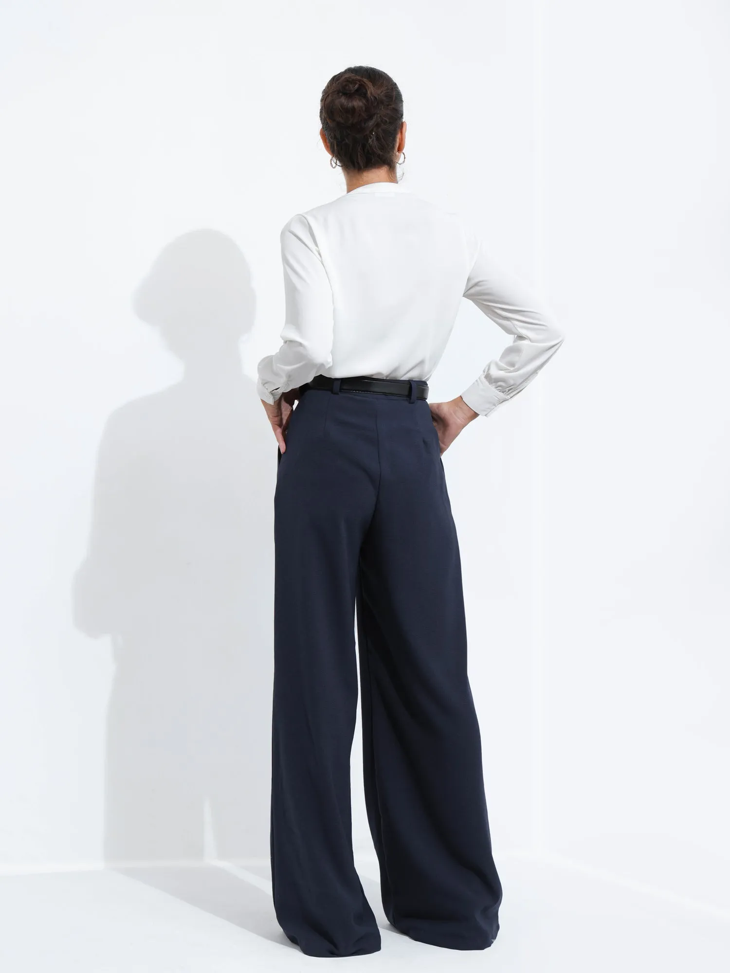 Chinese Collar Button Down Shirt