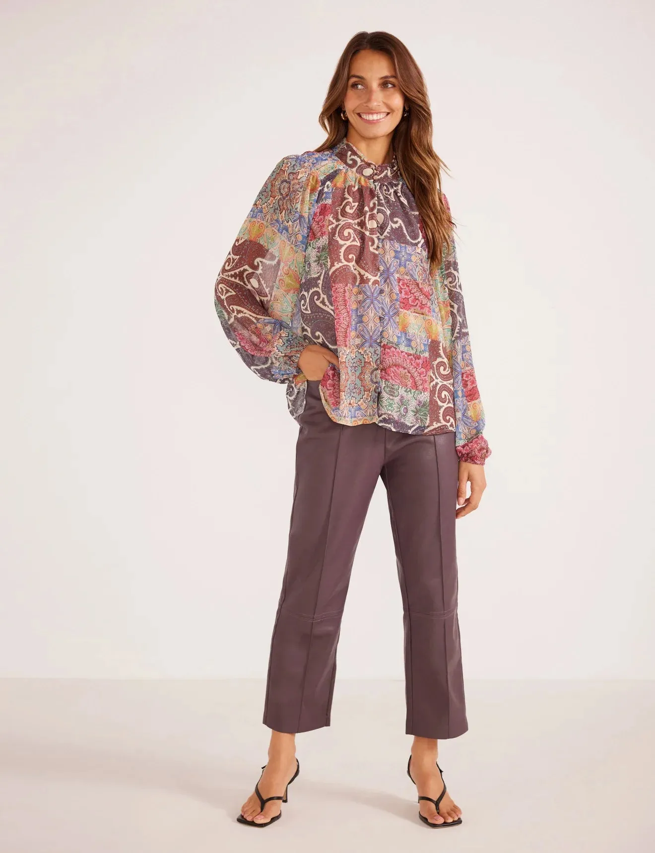 Ciana Button Down Blouse