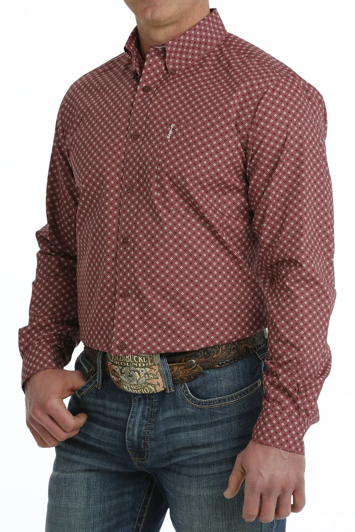 Cinch MNS Burg LS Print MTW1347095