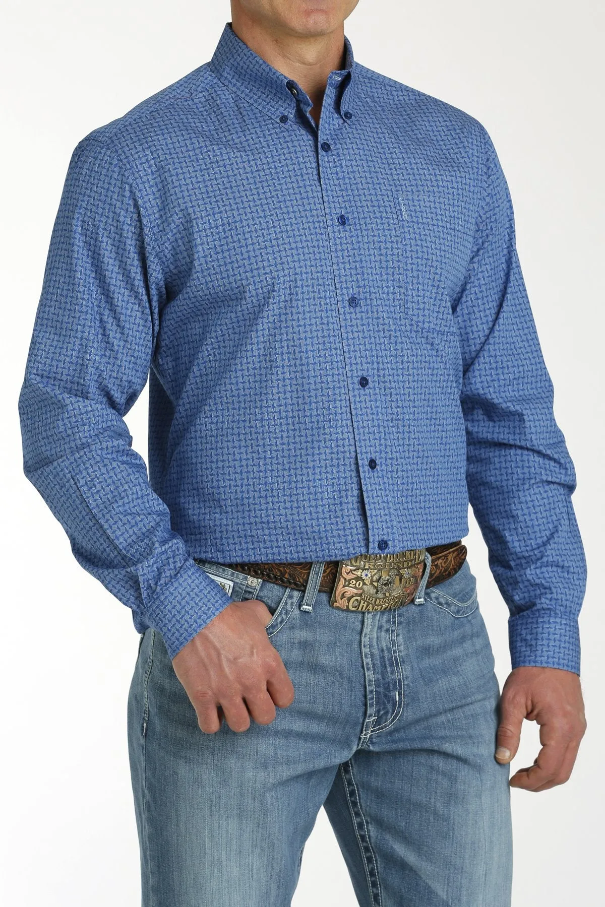 Cinch Royal LS Print MTW1347105