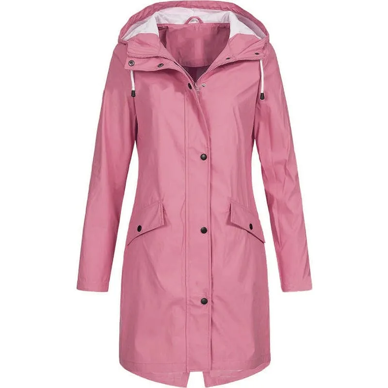 Clémence - Hooded raincoat