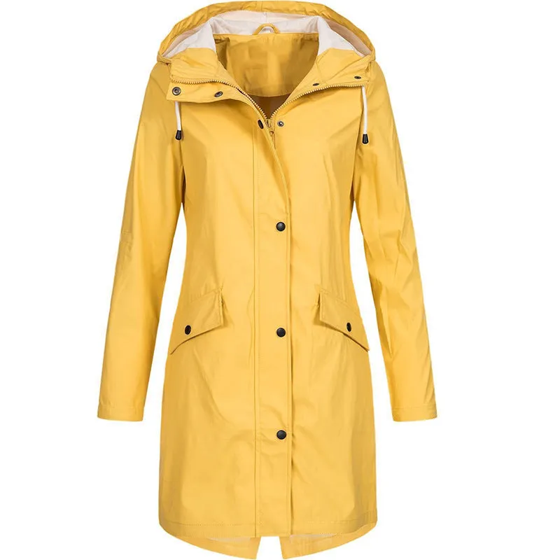 Clémence - Hooded raincoat