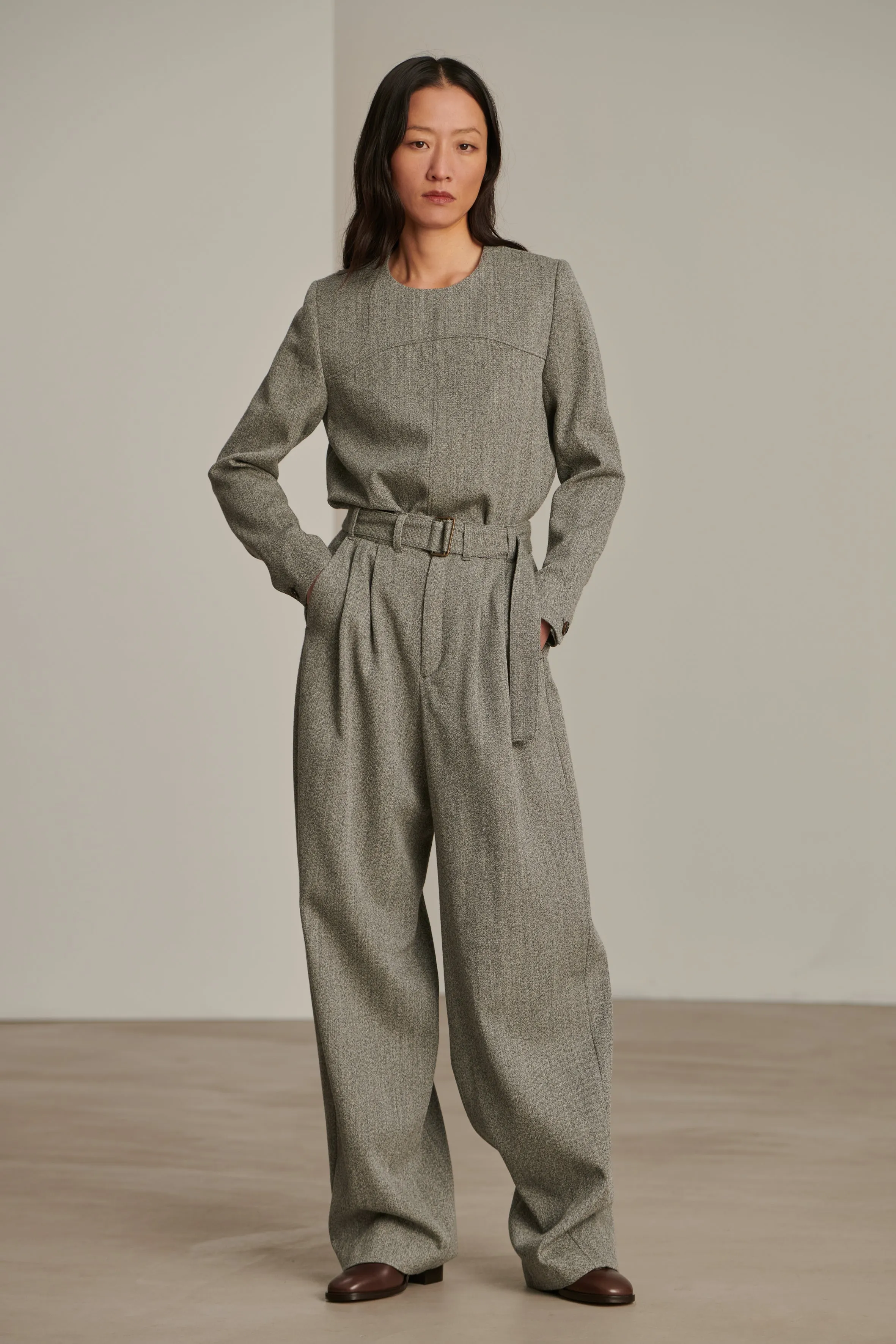 Cole Trousers - Gris Chine