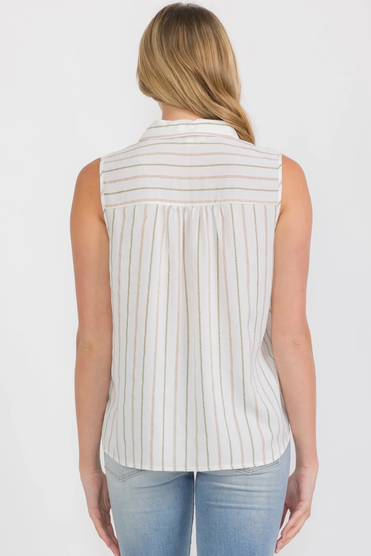 COLLAR BUTTON DOWN SHIRT