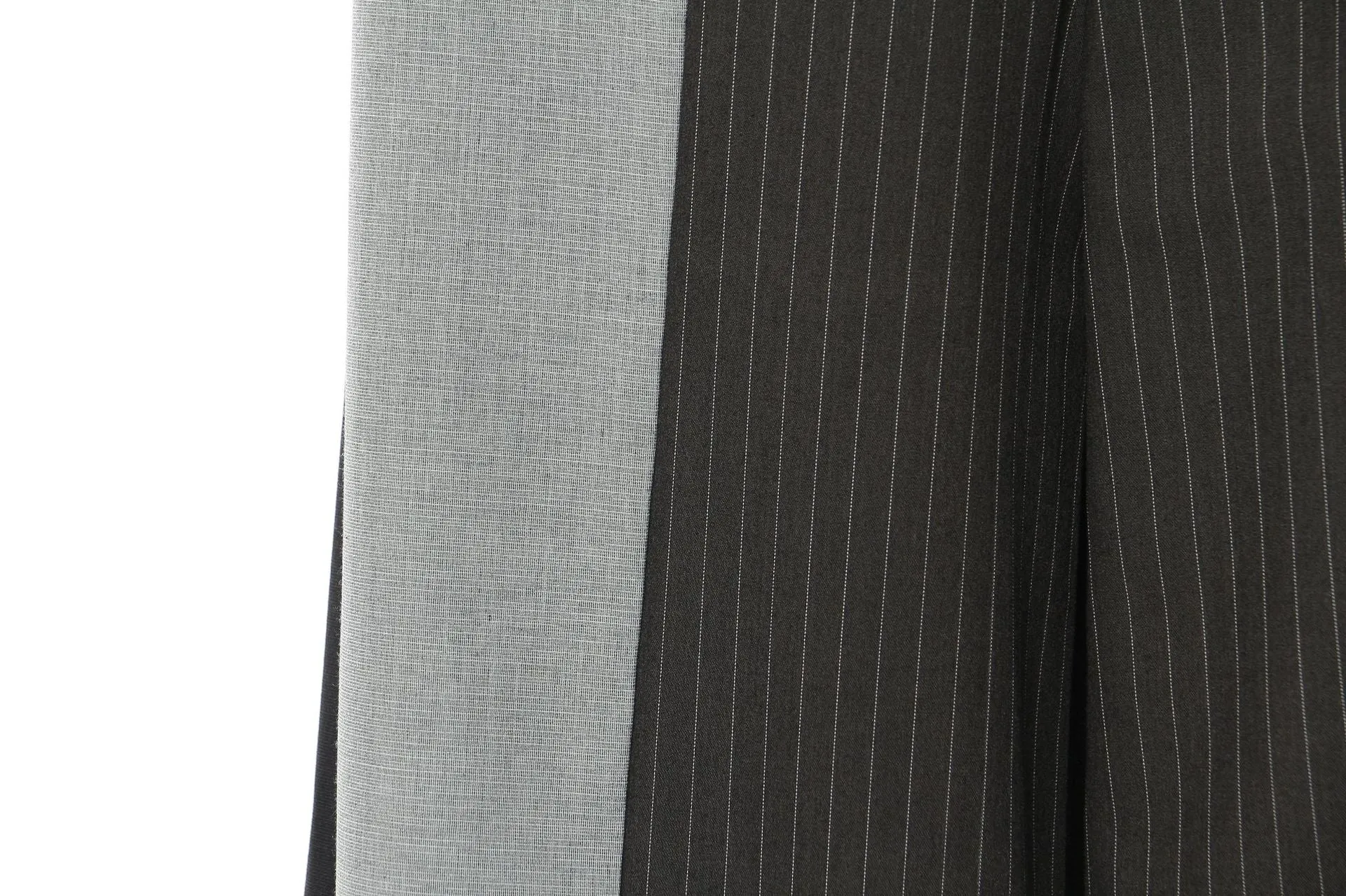 Color Block Stripe Casual Wide Leg Pants