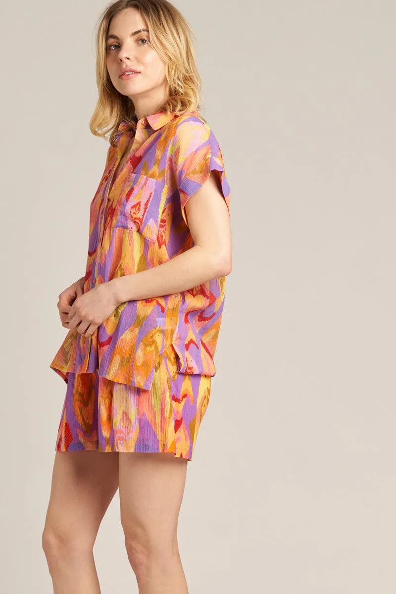 Color Book Button Down