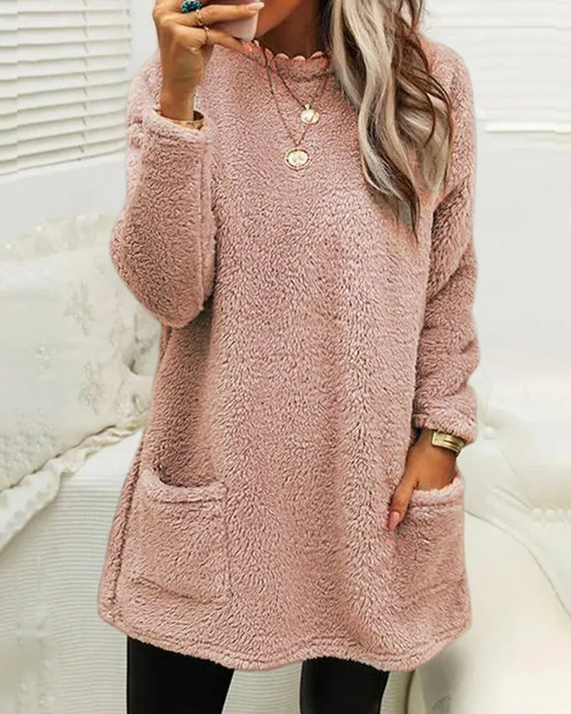 CORA™ | WARM LONG SWEATER